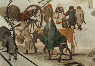 The Census at Bethlehem (detail) by Pieter Bruegel the Elder